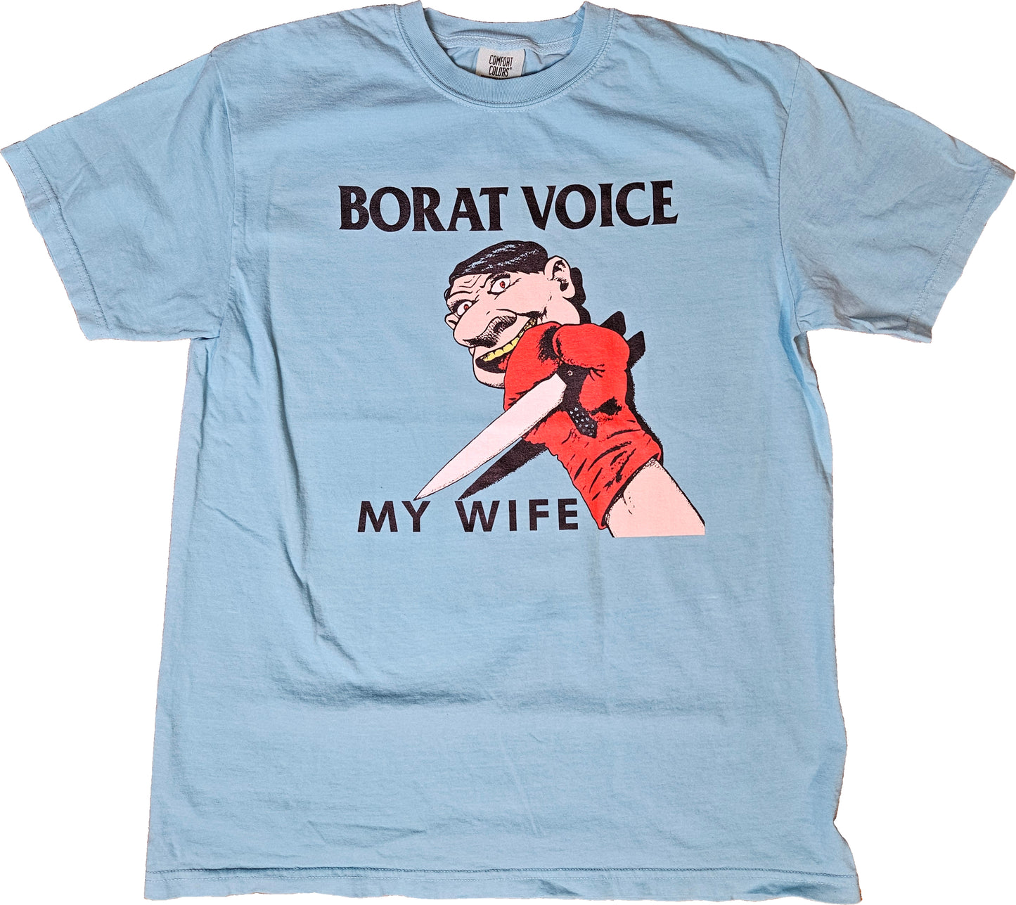 Borat Voice My Wife Short Sleeve T-Shirt