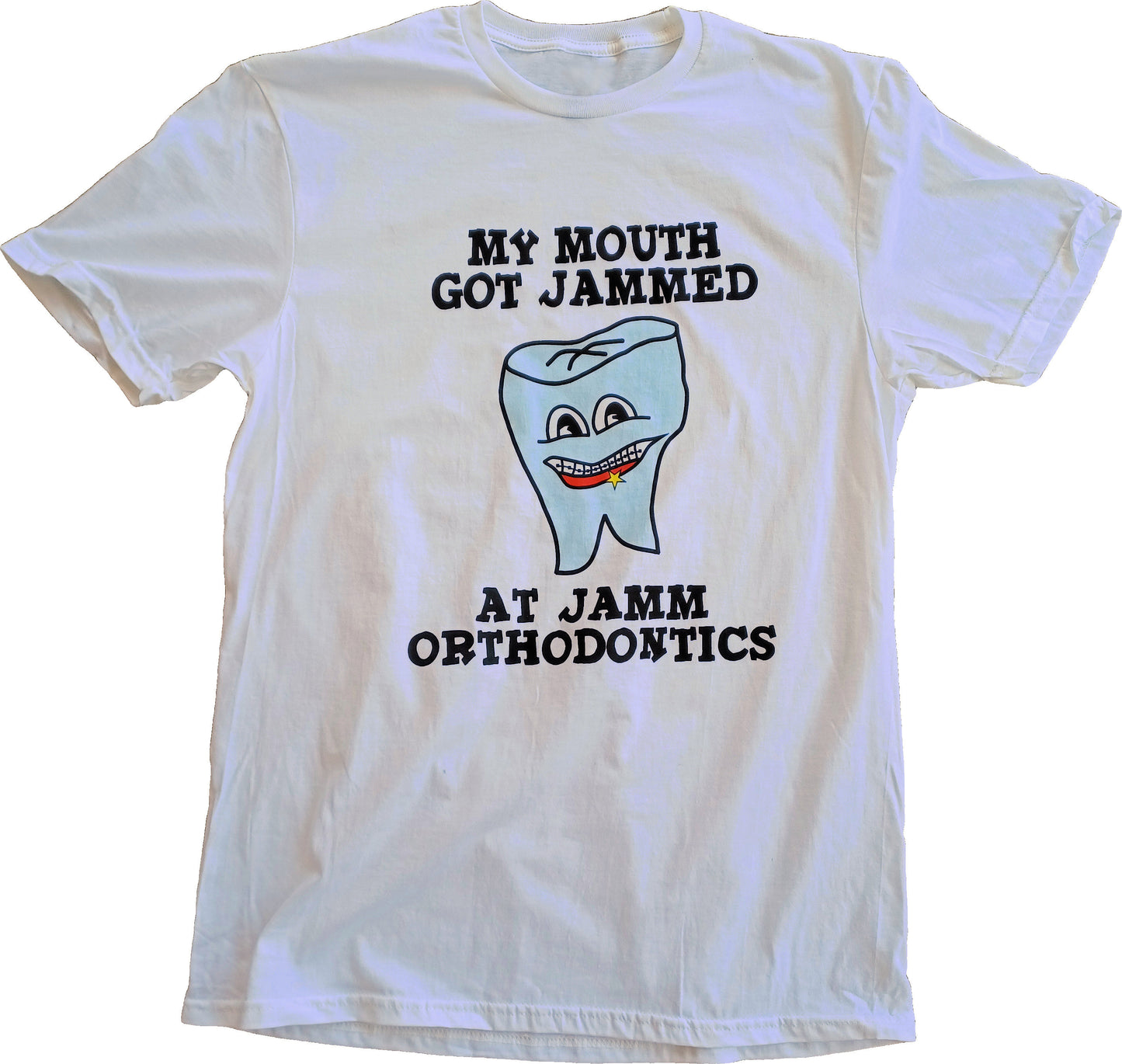 My Mouth Got Jammed At Jamm Orthodontics Short Sleeve T-Shirt
