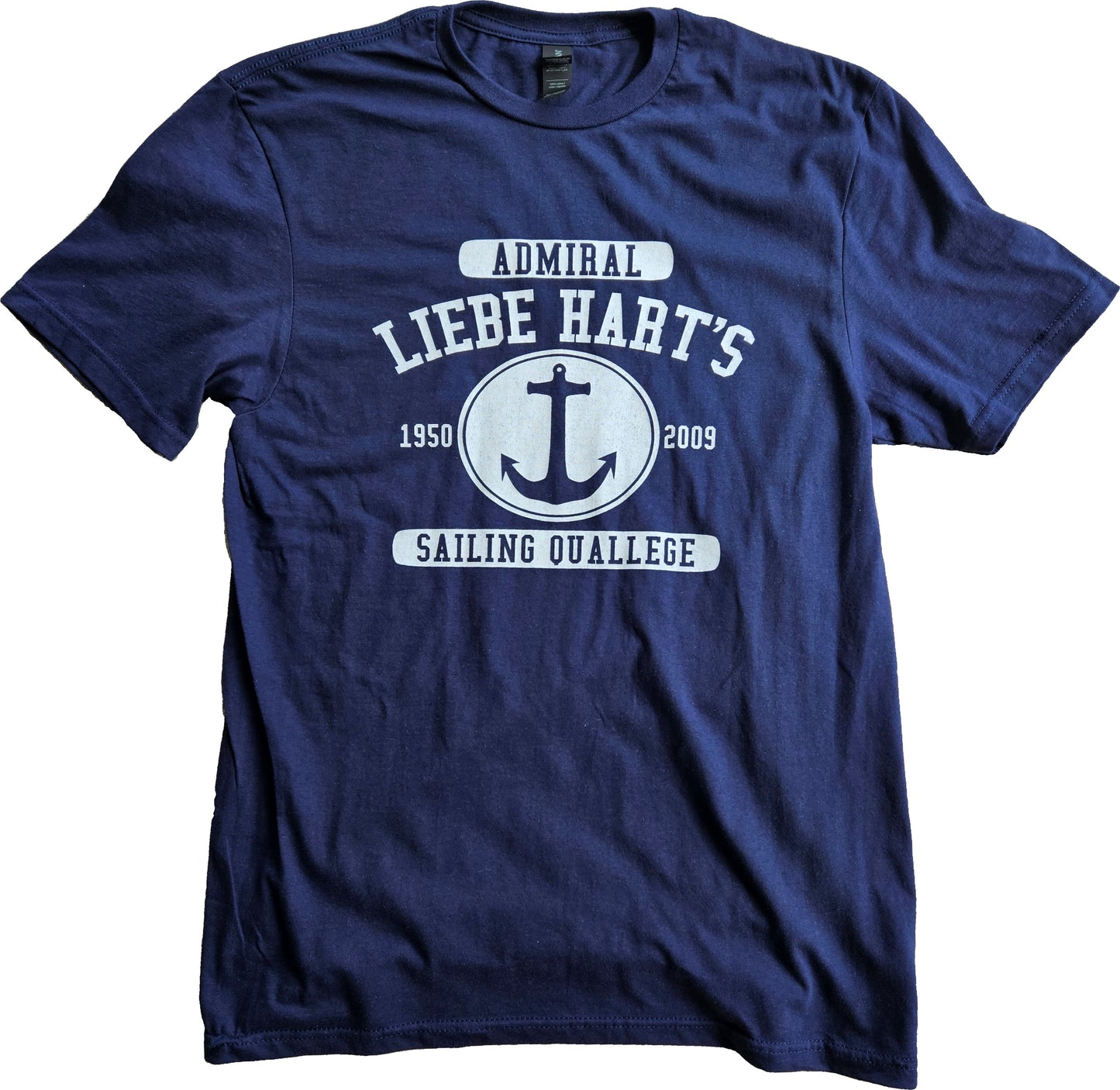 Admiral Liebe Hart's Sailing Quallege Short Sleeve T-Shirt