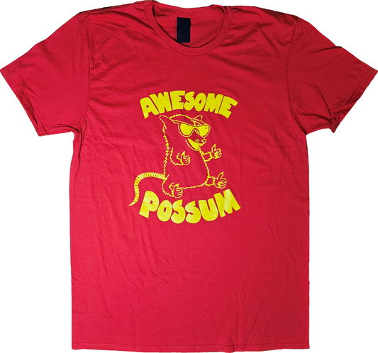 Awesome Possum Short Sleeve T-Shirt