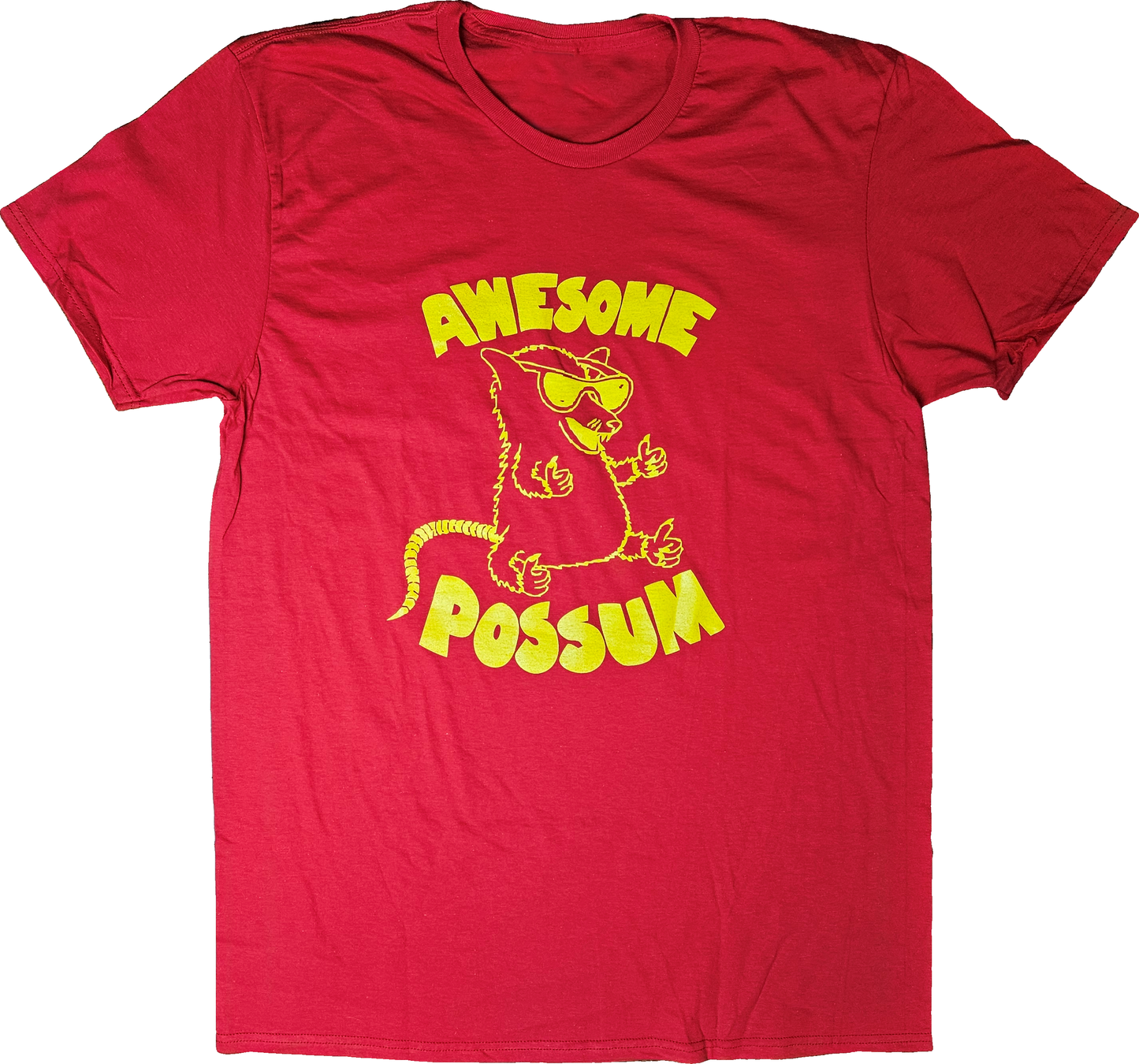 Awesome Possum Short Sleeve T-Shirt