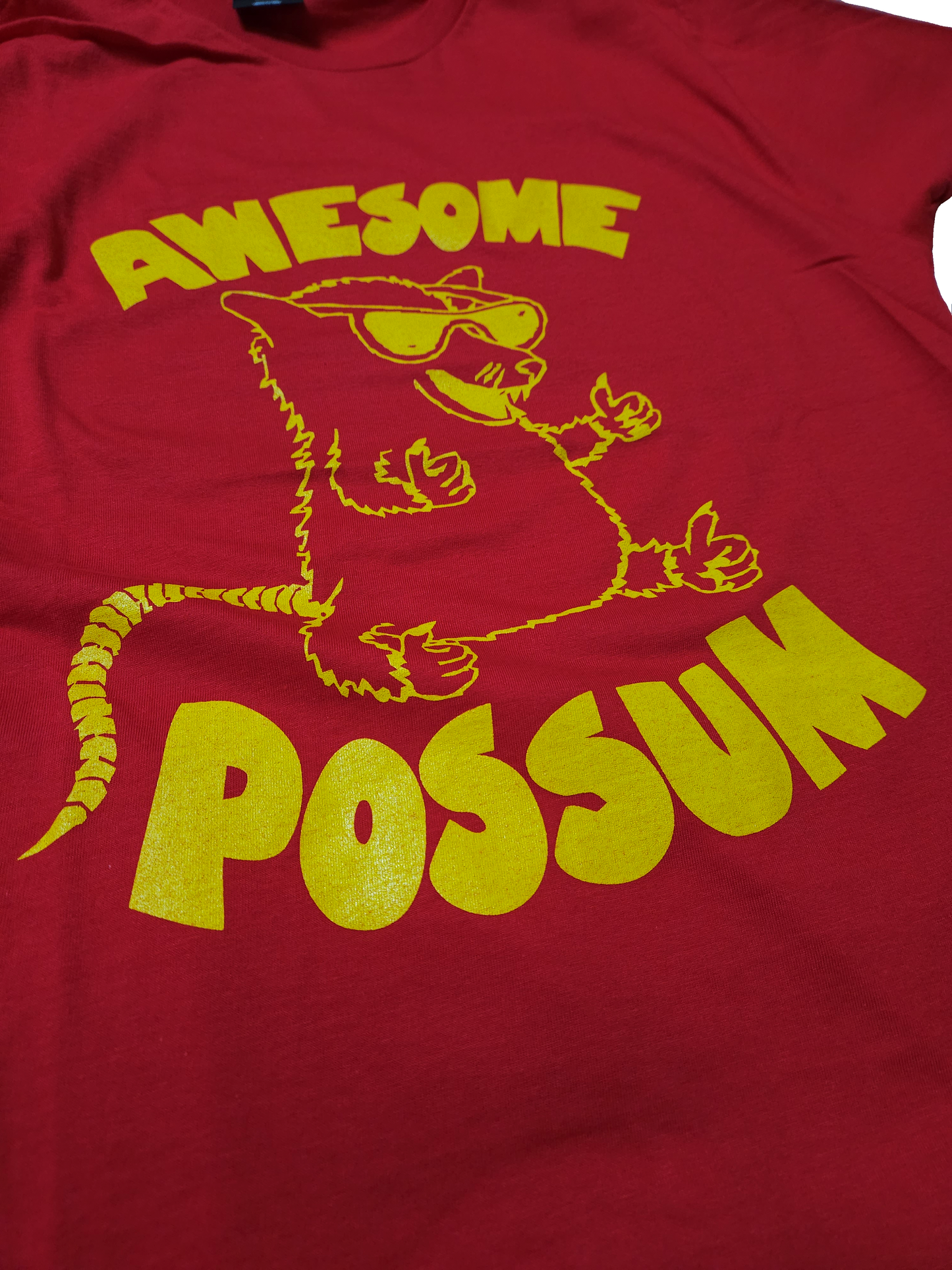 Awesome Possum Short Sleeve T-Shirt