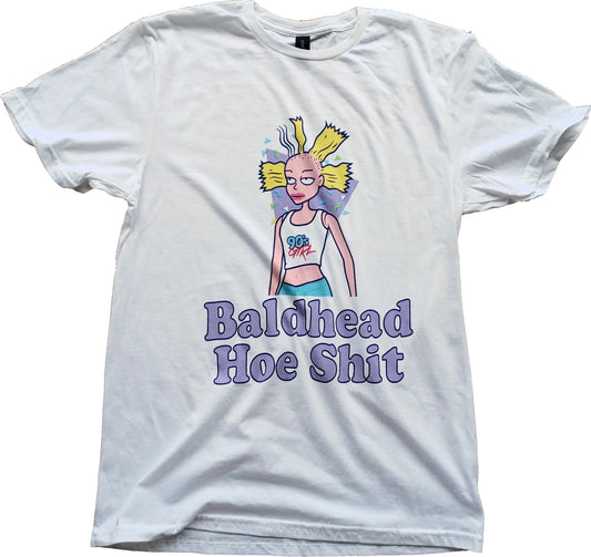 Baldhead Hoe Shit Short Sleeve T-Shirt