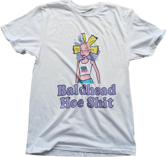 Baldhead Hoe Shit Short Sleeve T-Shirt