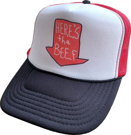 Here's The Beef Snapback Trucker Hat