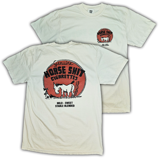 Genuine Horse Shit Cigarettes Short Sleeve T-Shirt