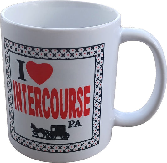 I Love Intercourse PA Coffee Mug