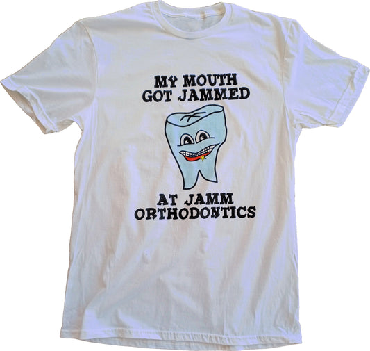 My Mouth Got Jammed At Jamm Orthodontics Short Sleeve T-Shirt