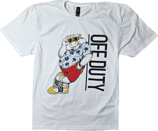 Off Duty Pig Short Sleeve T-Shirt