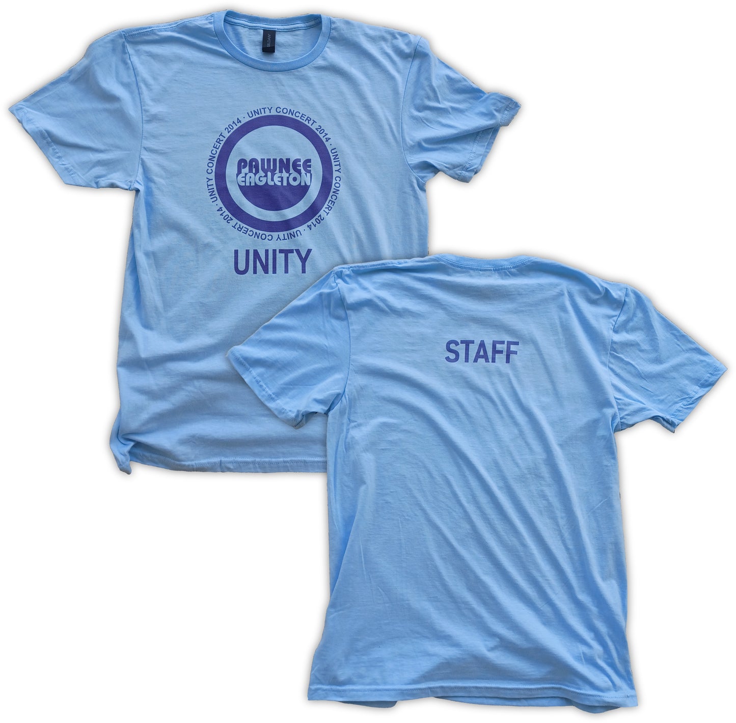 Pawnee Eagleton Unity Concert 2014 Short Sleeve T-Shirt