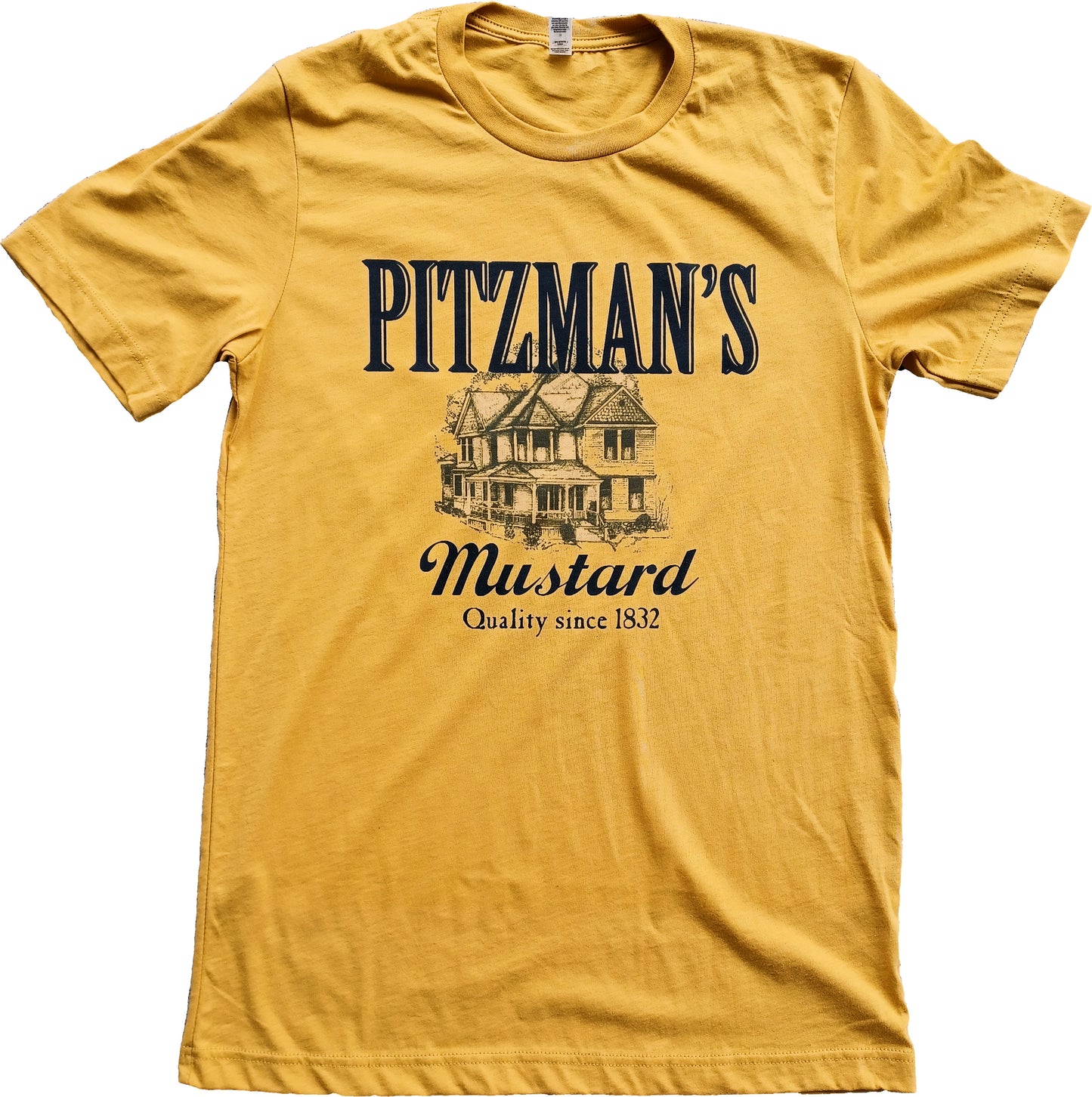 Pitzman's Mustard Short Sleeve T-Shirt