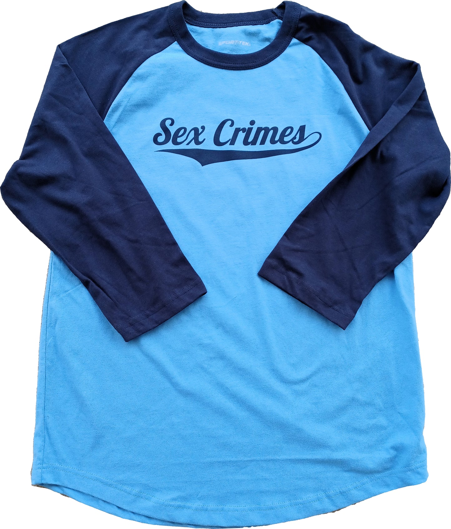 Sex Crimes 3/4 Sleeve Raglan Baseball T-Shirt