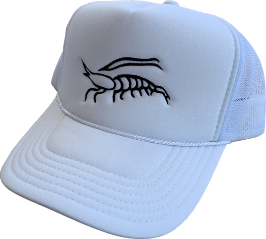 Beaver Boys Shrimp Embroidered Trucker Hat