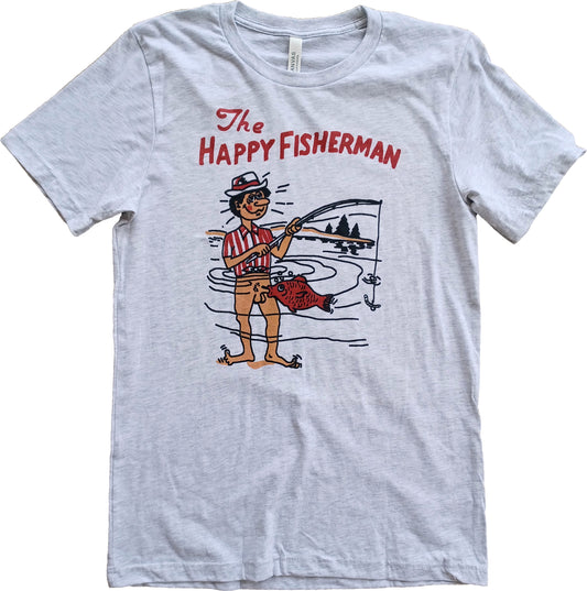 The Happy Fisherman Short Sleeve T-Shirt