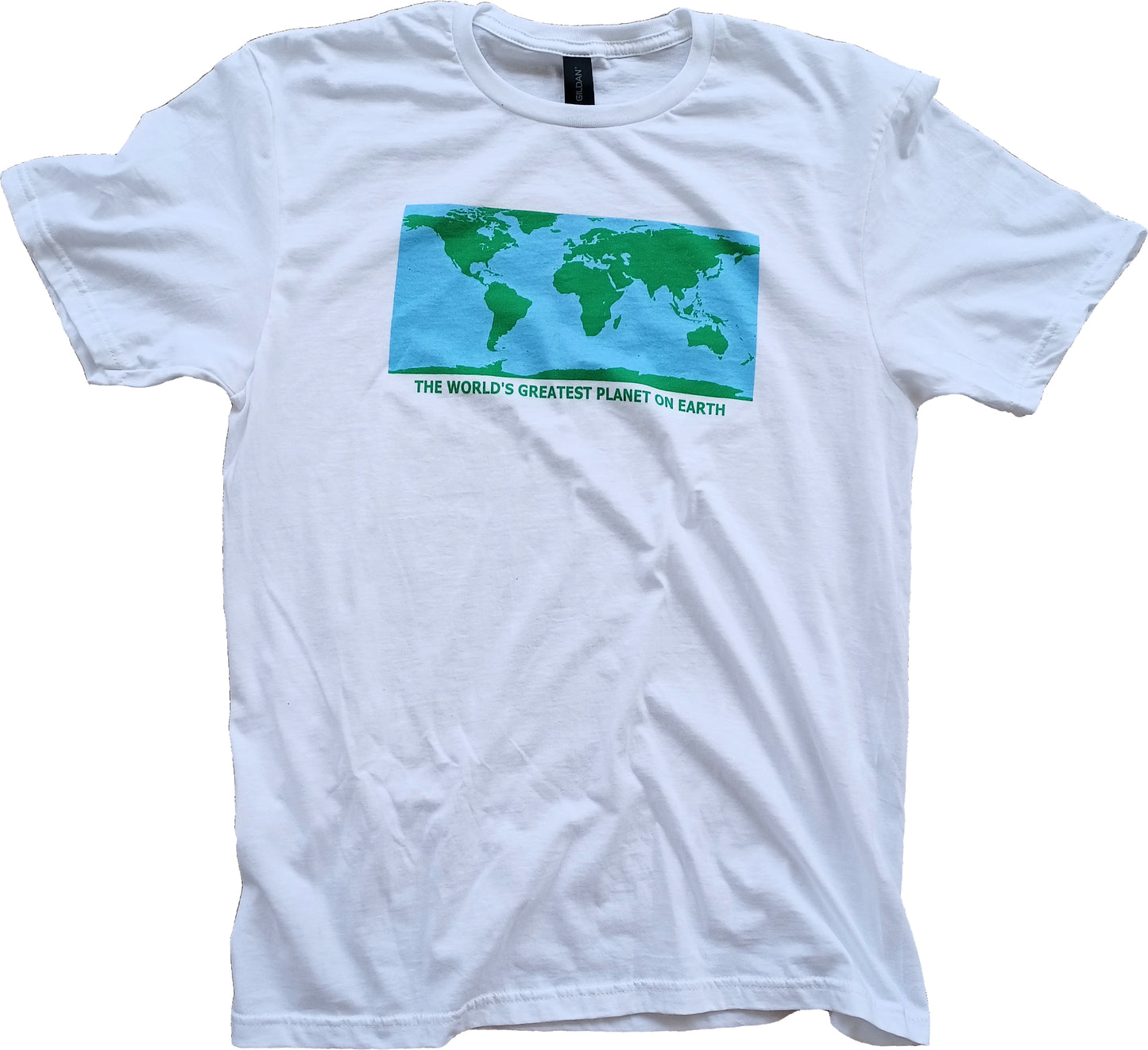 The World's Greatest Planet On Earth Short Sleeve T-Shirt