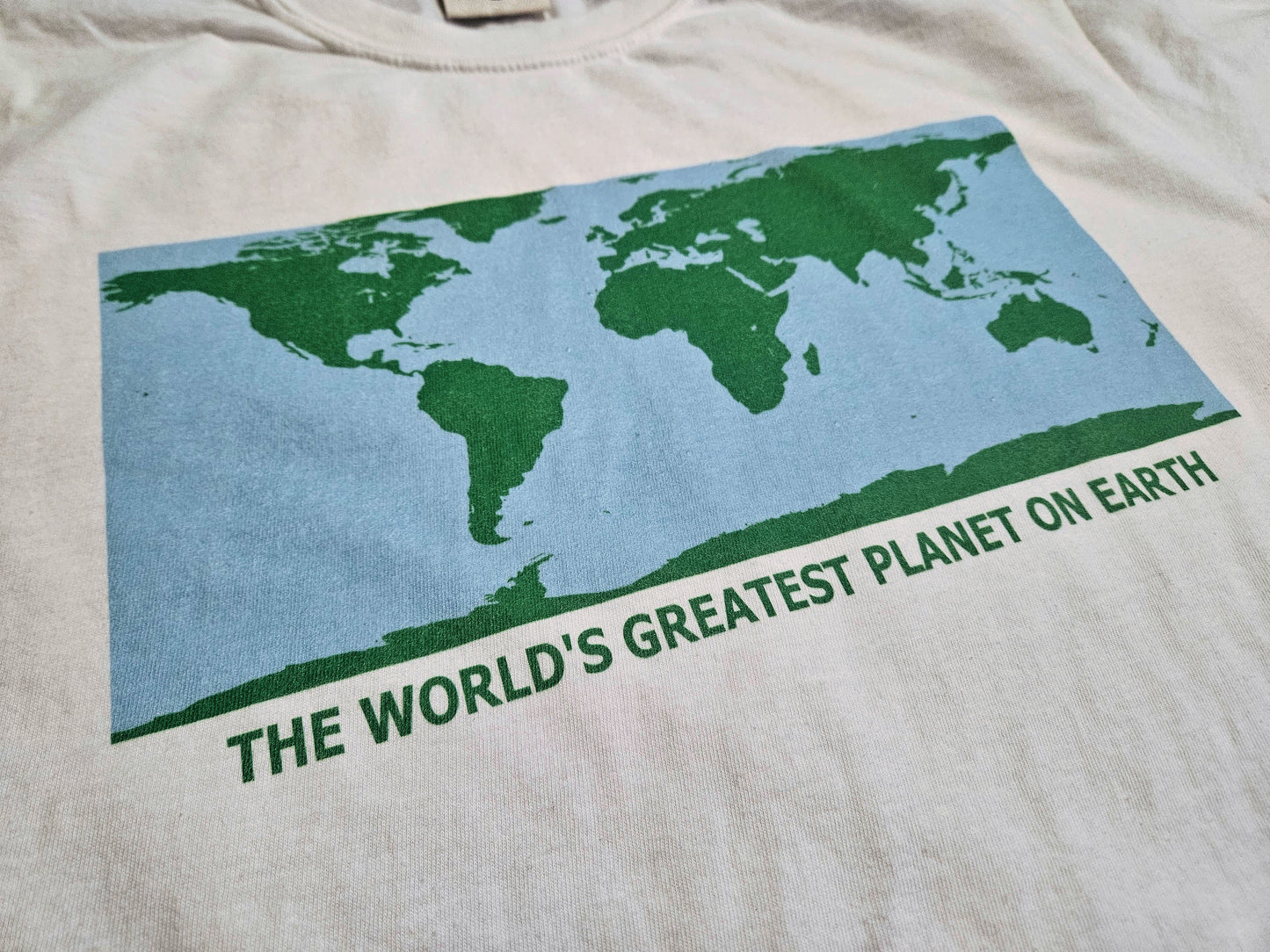 The World's Greatest Planet On Earth Short Sleeve T-Shirt
