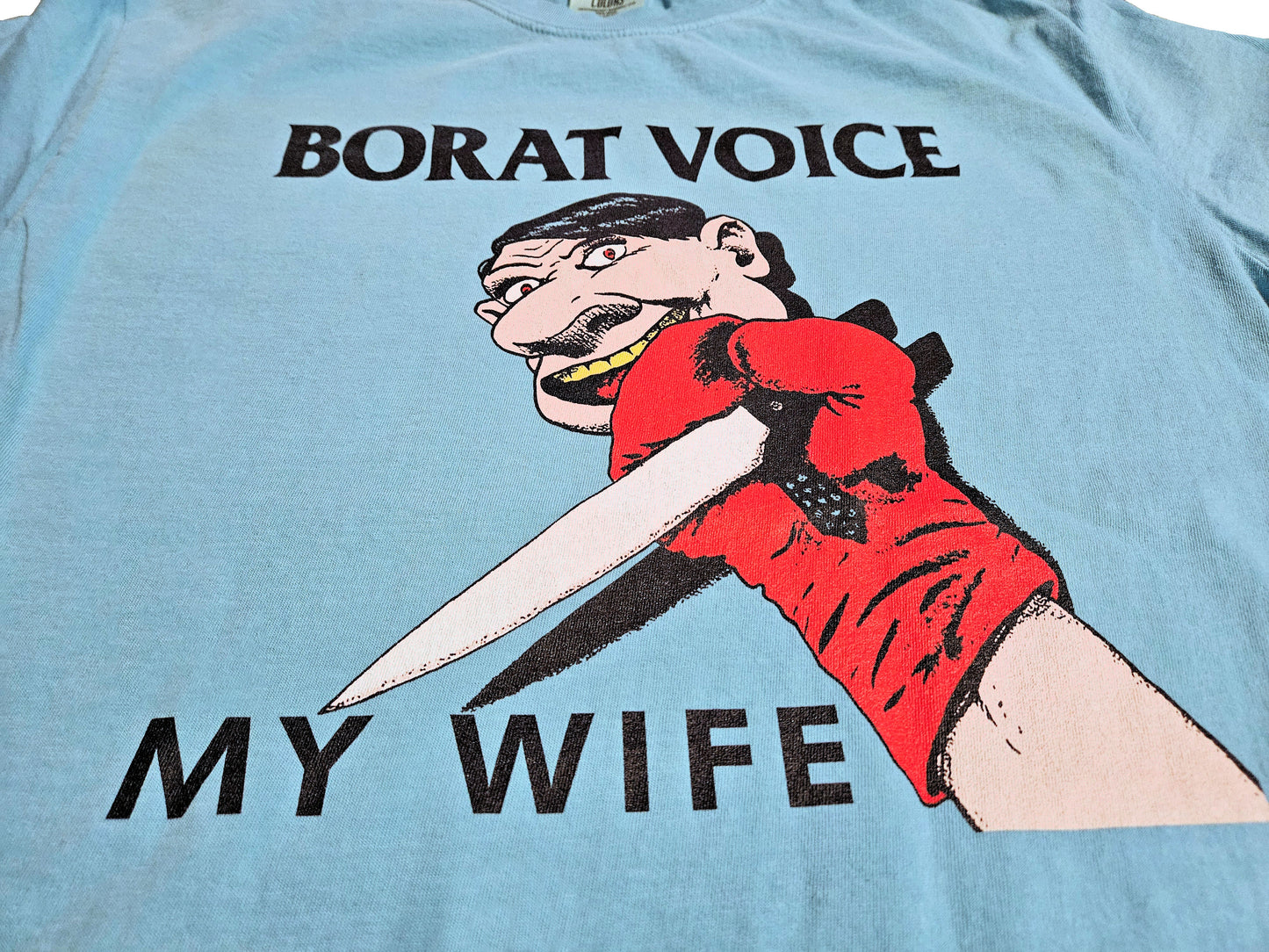 Borat Voice My Wife Short Sleeve T-Shirt